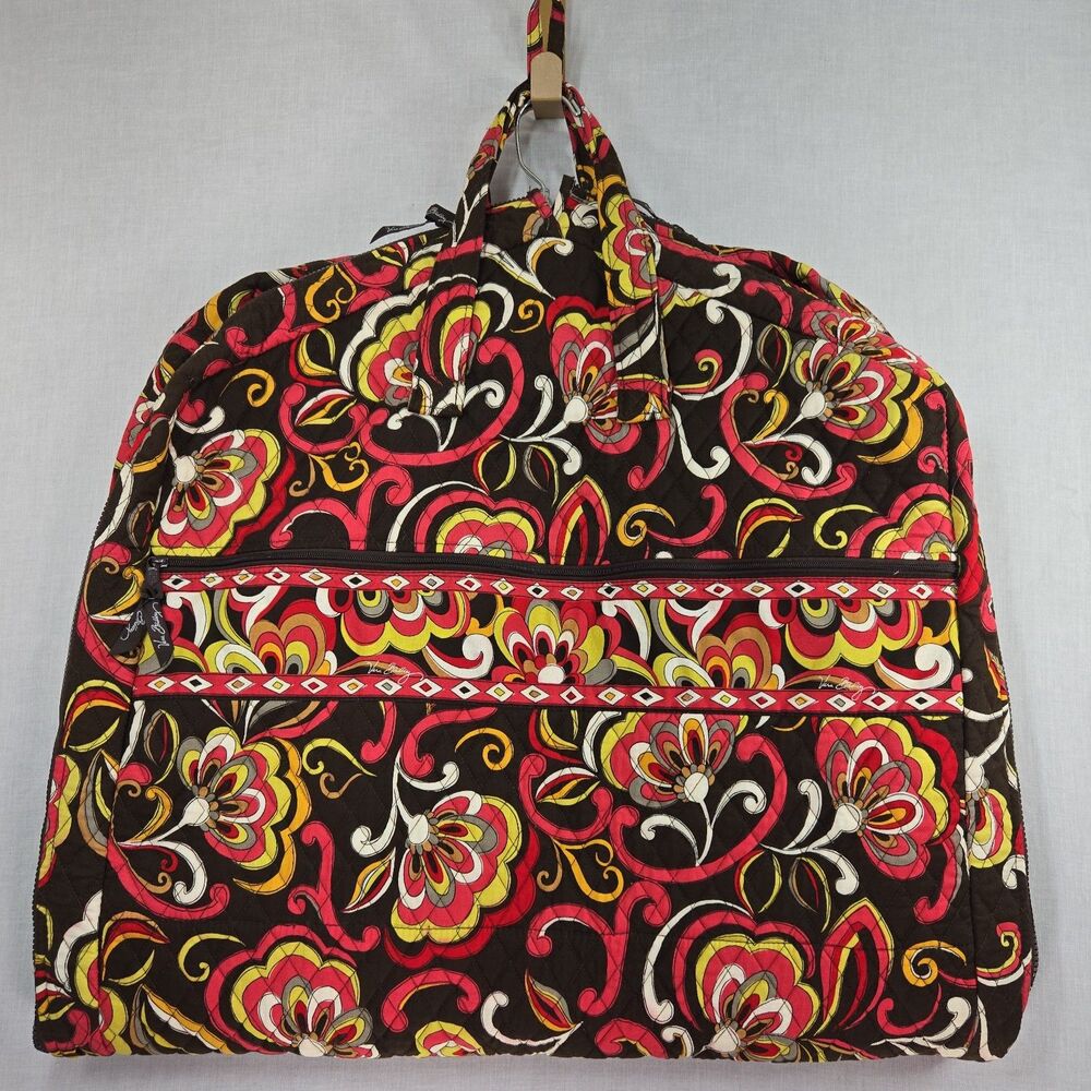 Vera Bradley Puccini Garment Bag Retired Travel Clothes Bag Protective Cover
